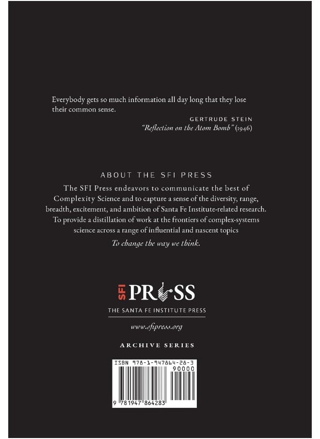 Complexity, Entropy, and the Physics of Information (Volume I)  - Image 1