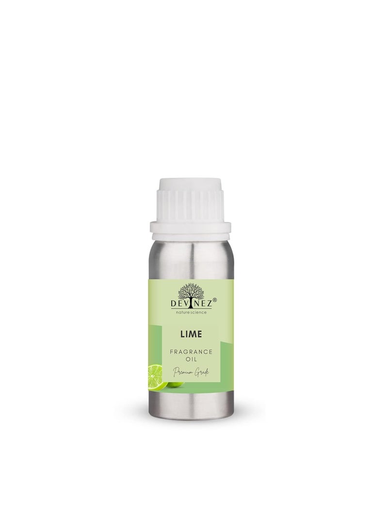 Devinez Devinez Lime Aroma Oil for DiffuserUltrasonic AromaTealightReed Diffuser Multicolour 1000ml  - Image 1