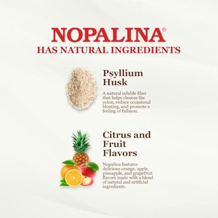 Nopalina Fiber Formula | 120 Capsules | Flax Seed, Psyllium, Oat and Wheat Bran, Omega 3, 6 & 9 | Gut Health & Regularity | The Original - Image 3