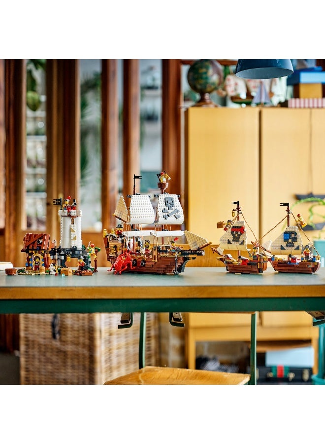 LEGO مجموعة ألعاب بناء LEGO Creator 3 في 1 سفينة القراصنة الأيقونية 31387 (916 قطعة) - Image 5
