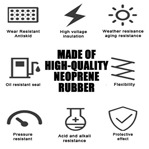 NABOWAN Solid Rubber Sheets,Strips,Rolls 1/16" (.062") Thick x 4" Wide x 120" Long, Thin Neoprene Rubber, Perfect for DIY Gasket Material, Sealing, Liner, Shield, Padding, Mat - Image 5