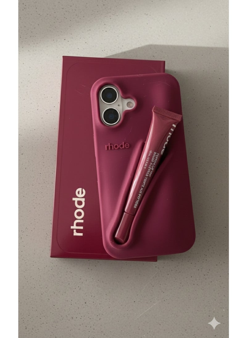 رود أحمر شفاه وغطاء للآيفون - Image 3