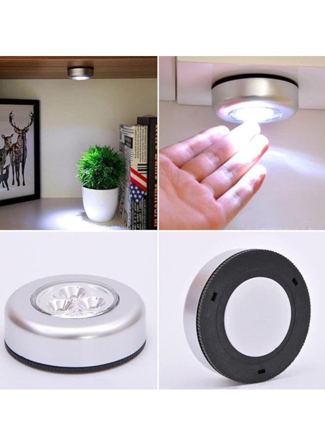 Spaceshoop - Wireless LED lamp  Can be stuck anywhere on the wall cabinet bathroom or kitchen 2pcs - Image 1