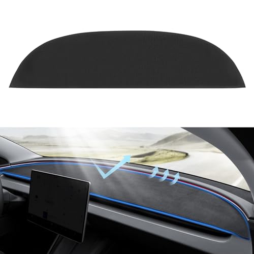 KUNIST for Tesla Model 3 2026 Dashboard CoverAntiGlare and Dustproof Suede Dashboard Pad Dash Mat Compatible with New Tesla Model 3 Highland 20242026 - Image 1