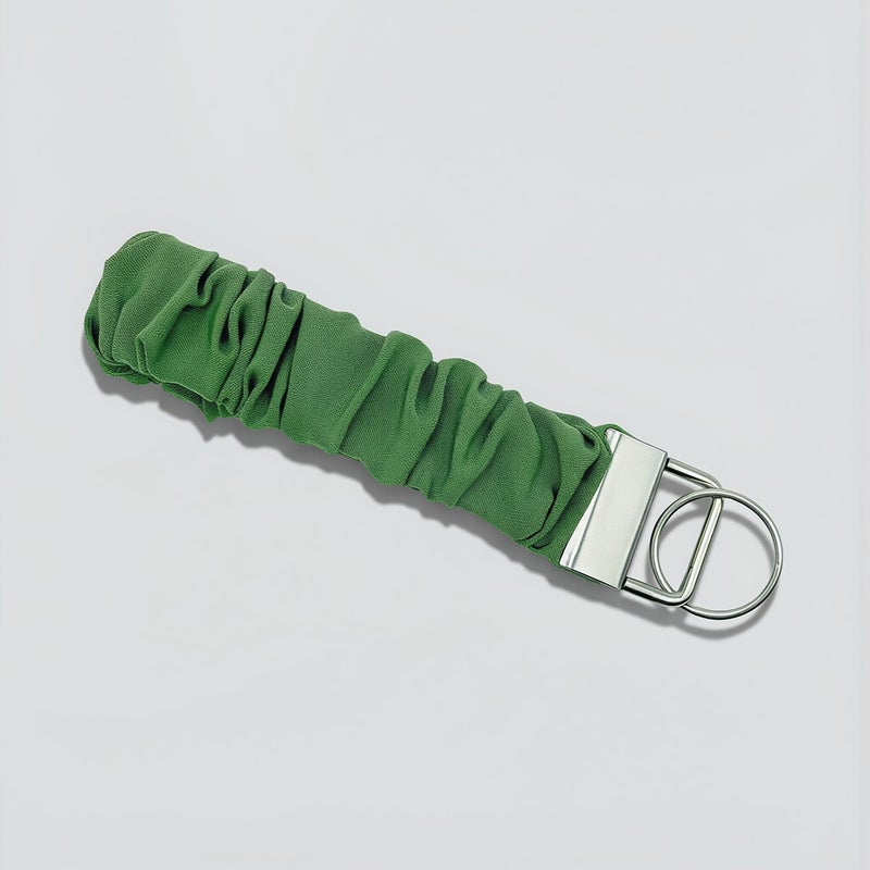Upgraded Heavy Duty Scrunchie Keychain Reinforced Elastic No Fray Long Lasting - Image 3