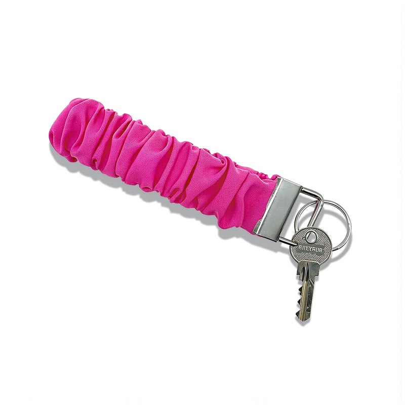 Upgraded Heavy Duty Scrunchie Keychain Reinforced Elastic No Fray Long Lasting - Image 4