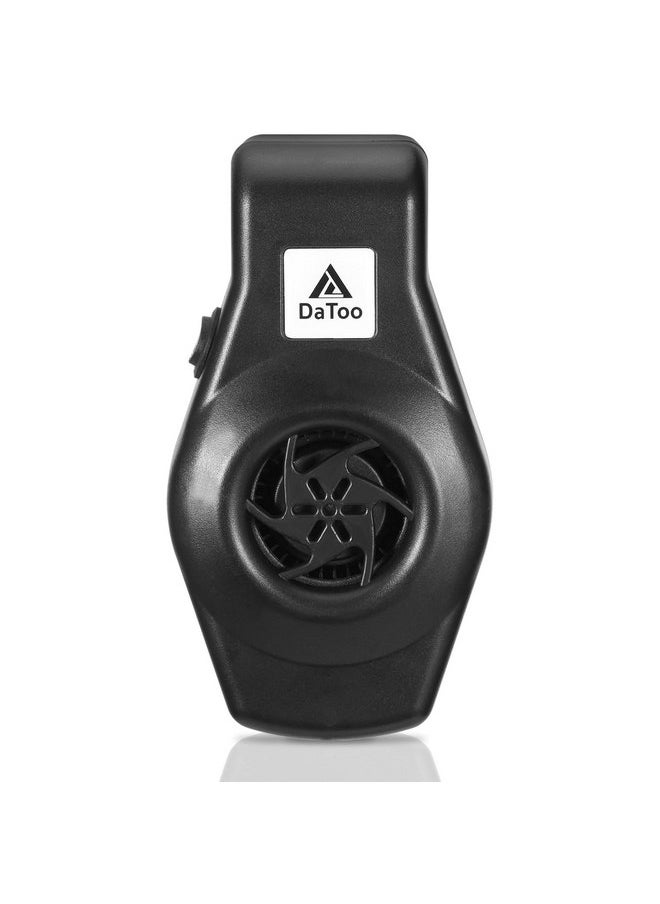 DATOO DaToo Mini Aquarium Chiller Small Fish Tank Fan Aquarium Cooling Fan 2-Level Speed Adjustable Aquarium Fan Quiet Aquarium Cooler with Wide Angle Wind Suitable for (1-6Gal) Fish Tank  - Image 1