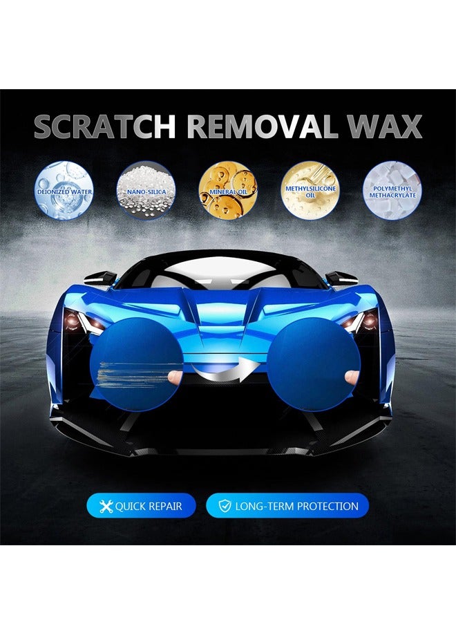 Generic Car Scratch Repair Paste, Car Paint Scratch Repair Polishing Wax, Car Paint Scratch Repair, Scratch Remover Kit with Sponge for Vehicles for Deep Scratches(2pcs) - Image 3