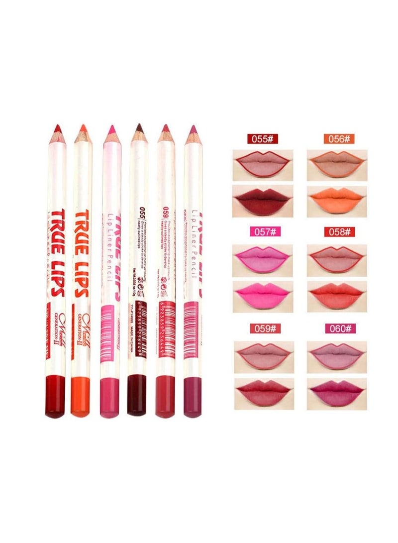 ميناو ترو ليبس 12 أقلام تحديد الشفاه من مستحضرات التجميل - Image 5