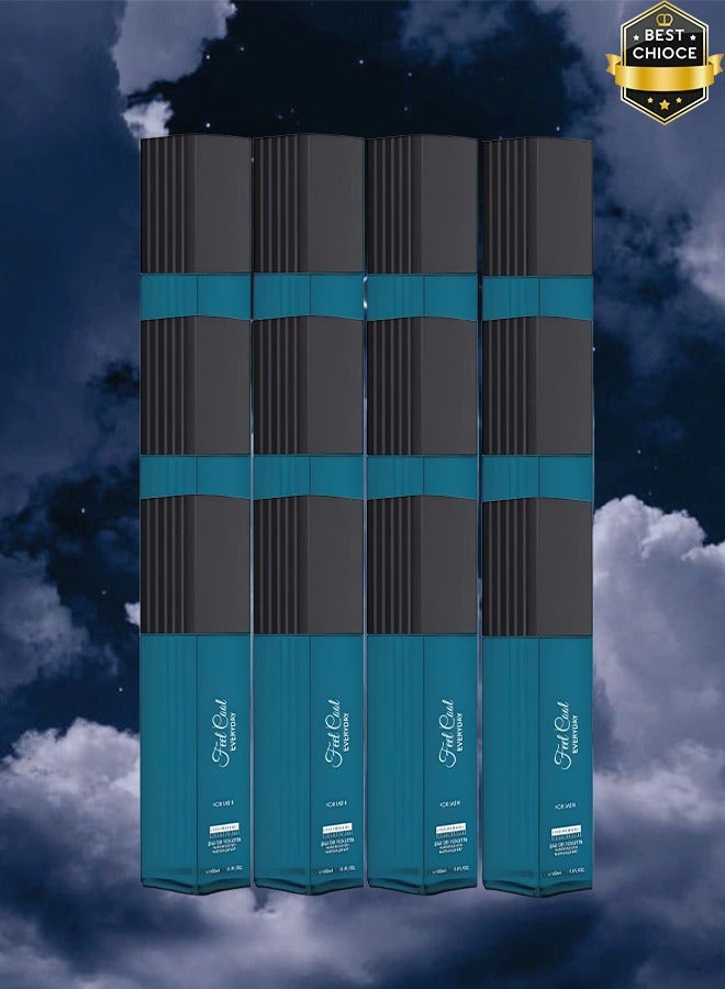 يونيفرسال 12 قطع عطر فيل كول اليومي للرجال 100 مل - Image 1