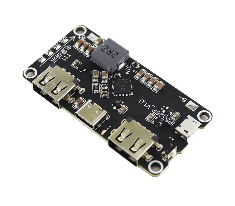 CentIoT - IP5328P Dual USB 18650 Battery Charger Treasure Tpye-c 3.7V to 5V 9V 12V Step up Fast Quick Charger Circuit Board QC2.0 QC3.0 - Image 1