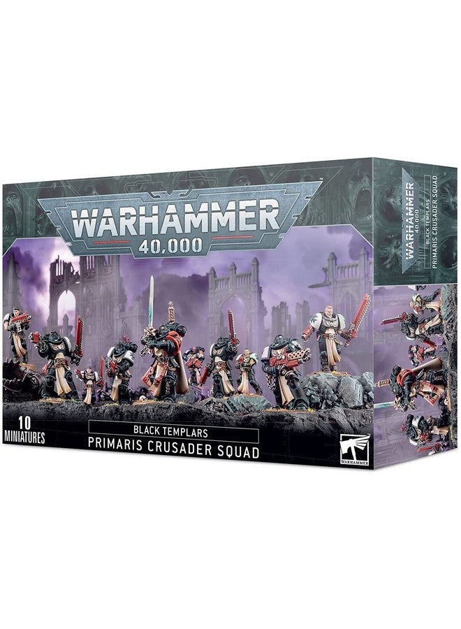 Games Workshop - Warhammer 40,000 - Black Templars: Primaris Crusader Squad