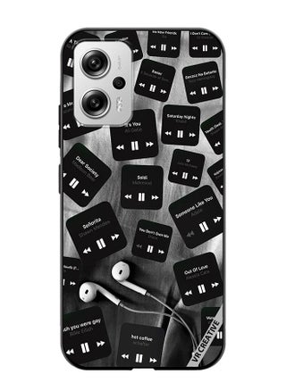 Protective Case Cover For Xiaomi Redmi Note 11T Pro Black Music Tags Design Multicolour - pzsku/Z3E6950D1E95F8B48DFD1Z/45/_/1683733233/695fb8d9-5d63-4f4e-90cf-4af3c450beed