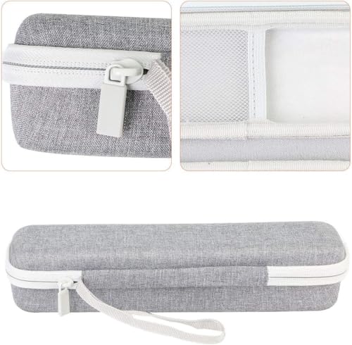 Co2Crea co2CERA Hard Carrying Case for Epson ES-50 / ES-60W / RR-60 / DS-70 / RR-70W Document Scanners - Durable Travel Storage Box with Handle & Mesh Pocket for Accessories (Grey) - Image 4