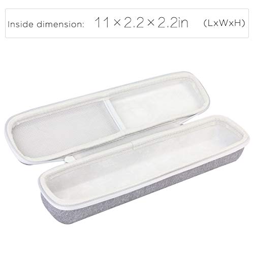 Co2Crea co2CERA Hard Carrying Case for Epson ES-50 / ES-60W / RR-60 / DS-70 / RR-70W Document Scanners - Durable Travel Storage Box with Handle & Mesh Pocket for Accessories (Grey) - Image 3