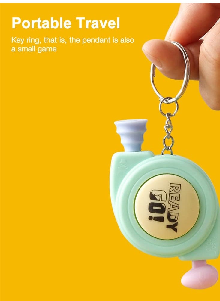 SYOSI 4pcs Bop It, Mini Gaming Mode Kids Single Or Double Bop Rhythm Reaction Montessori Electronic Memory Toy Micro Series Game With Volume Button Electronic Handheld Game  - Image 4