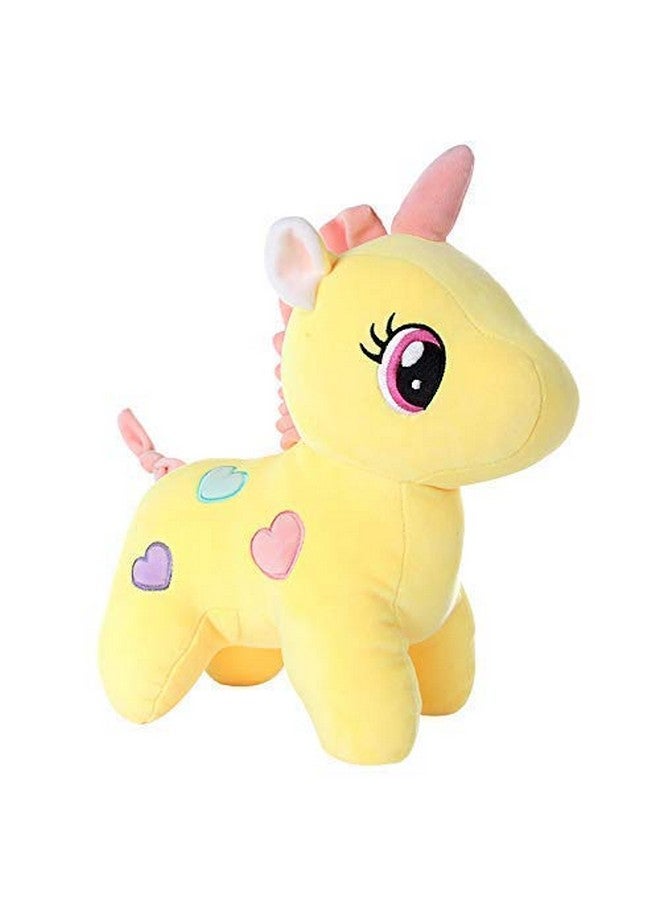HELLO BABY Soft Toy Soft Plush Cushion Made Unicorn Shape Stuffed Toy for Kids (25Cm) - Image 1