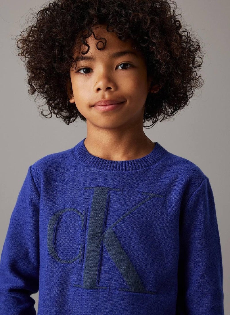 كالفن كلاين جينز سترة مزينة بشعار كلفن كلاين - Image 3