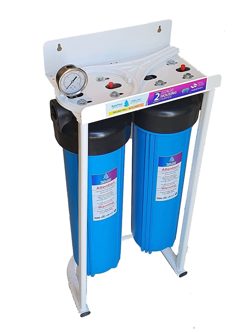 Rain Pure Rain Pure VERA NSF Certified Jumbo Water Filter 20" RO, Whole House, 1” Inlet and Outlet BSPT for Water Purification Water Filter for Kitchen  - Image 2