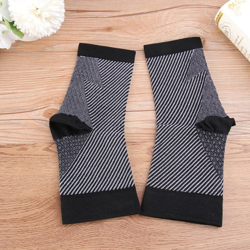 Ankle Support Socks XL Breathable Nylon Spandex for Sports Running Fitness Relief - Image 4