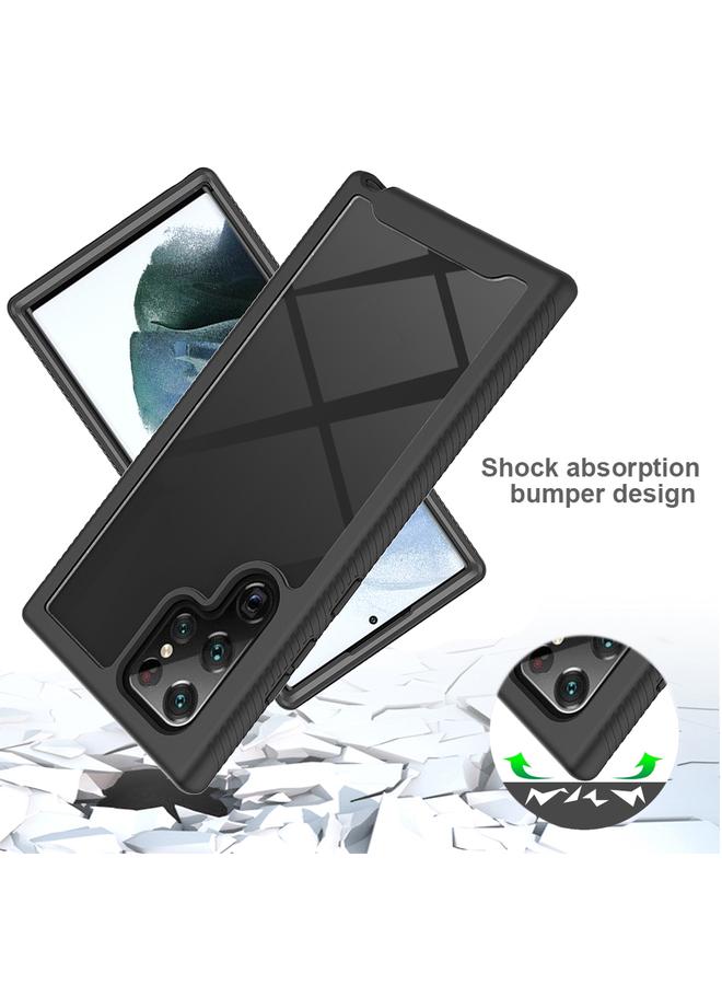 S-TOP Case For Samsung Galaxy S22 Ultra 5G Starry Sky Full Body Hybrid Shockproof Phone Case - Image 4