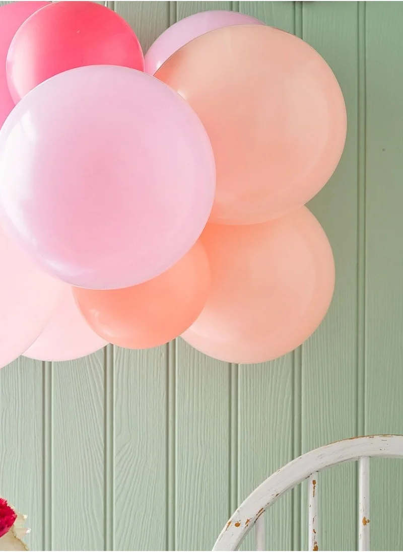 توكينج تيبلز بالونات وردية مع شريط  متر  قطعة