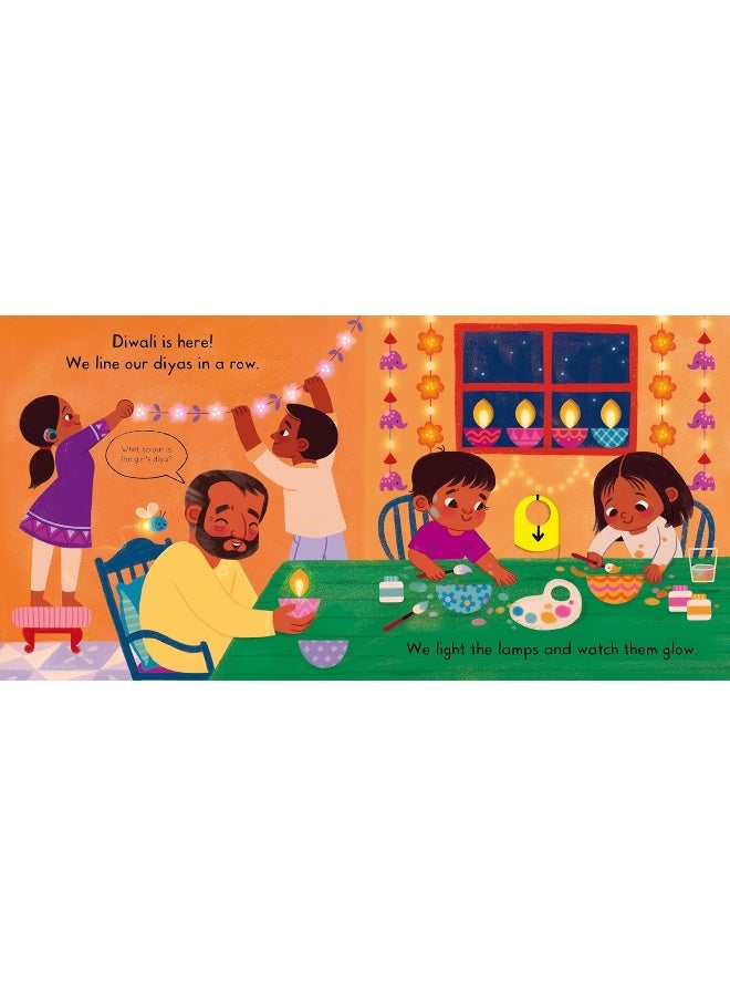 Busy Diwali: A Push, Pull, Slide Book  - Image 3