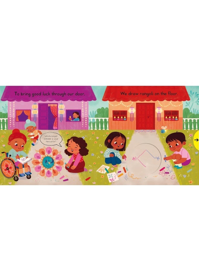 Busy Diwali: A Push, Pull, Slide Book  - Image 2
