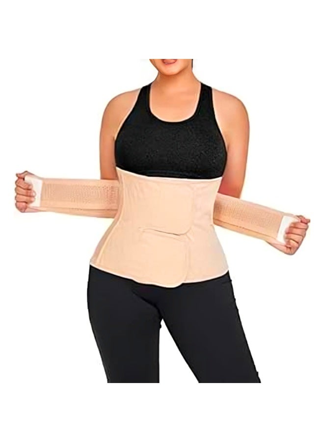 Relax Smart 3 in 1 Postpartum Support Corset – Waist Trainer, Abdominal and Hip Shapewear Belt, Comfortable Fabric, Size L - Image 1