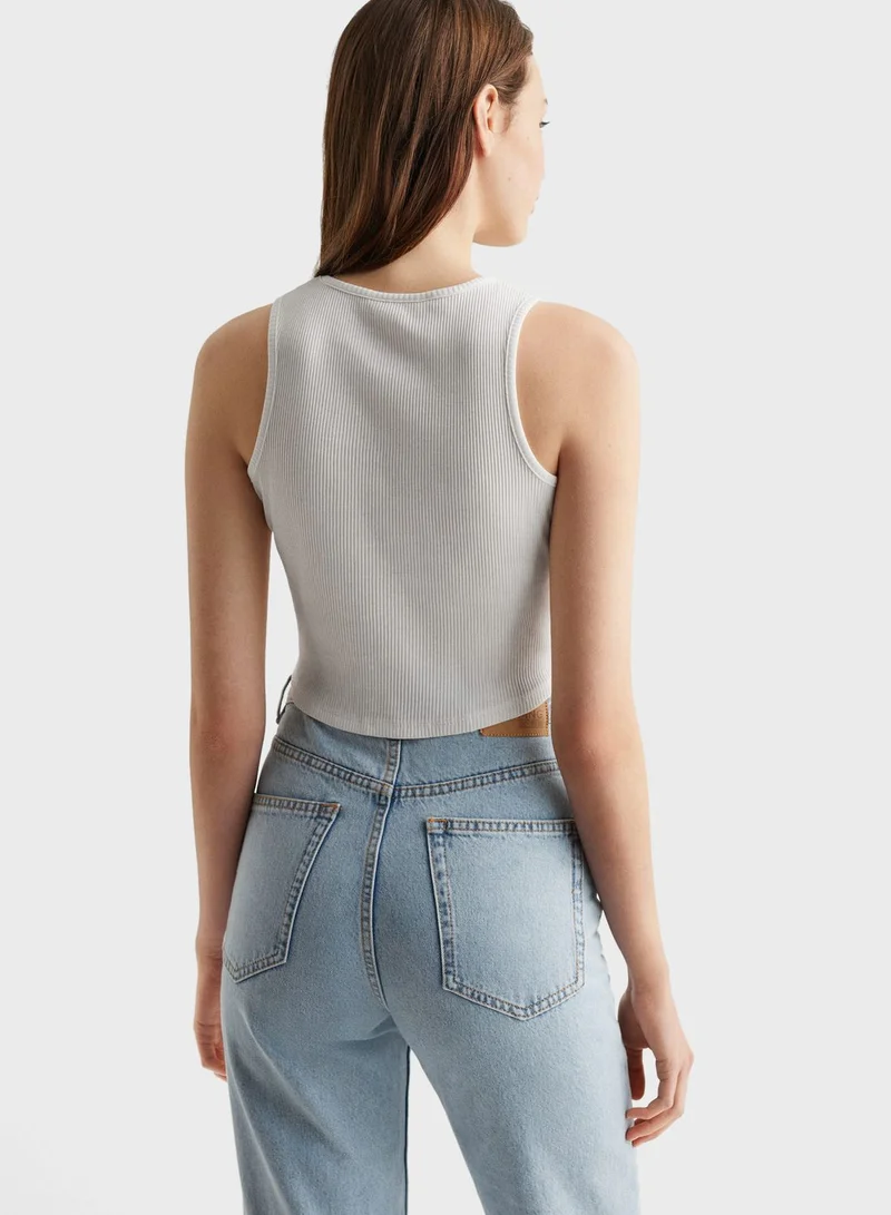 MANGO Youth Essential Top