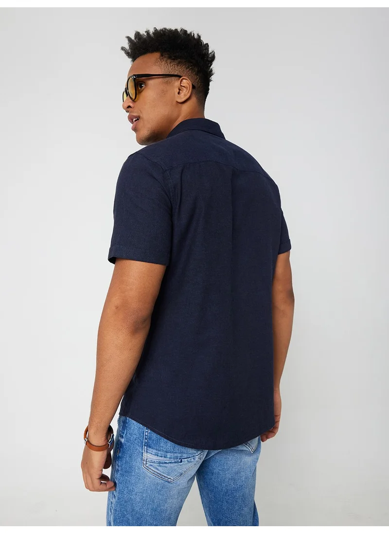 لوفت Regular Fit Men's Shirt Arm Sleeve