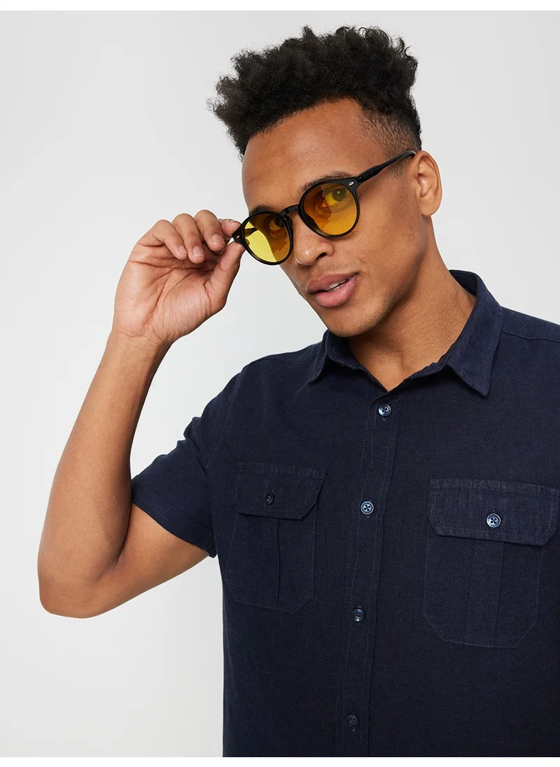 لوفت Regular Fit Men's Shirt Arm Sleeve