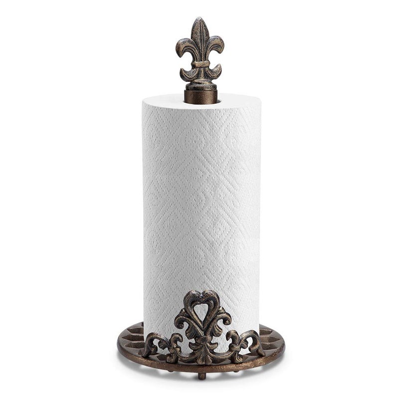 SPI Fleur de Lis Paper Towel Holder