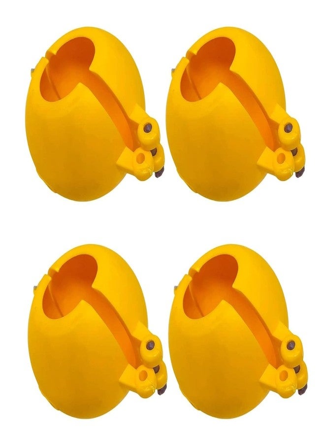 Dynore قالب صناعة لادو بلاستيكي صغير من دينور، صانع لادو، قالب صانع ميثاي سانشا لجانباتي، ديوالي، جانماشتمي وغيرها من المهرجانات لميثاي الهندي-4 قطع - Image 1