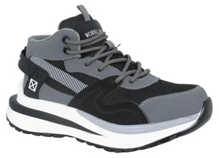Workland Safety Shoes for Men | Steel Toe Protection | Anti-Slip Sole | Breathable & Cushioned Work Sneakers for Construction, Warehouse, Industrial & Logistics Use