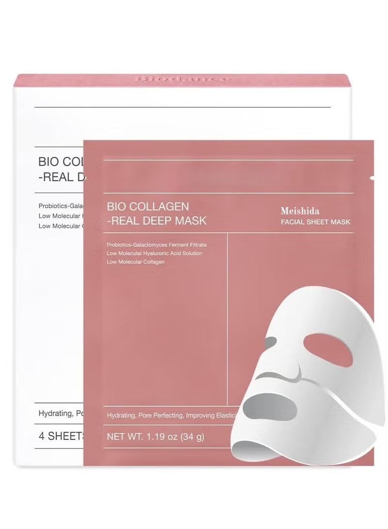 Refreshing Sea kelp Real Deep Mask ， Blemish Care 1.19oz(34g) x 4ea