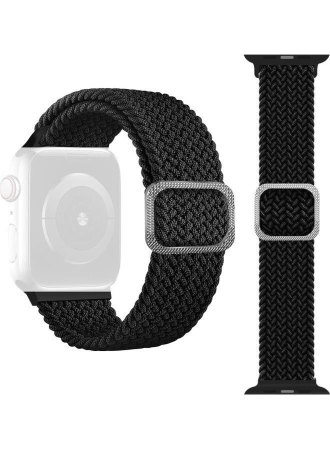 NIBEMINENT Replacement Watchband For Apple Watch Black - Image 1