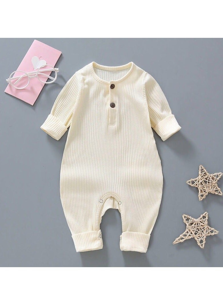 Baby Solid Color Jumpsuit