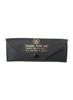 ROTHCO Smoky Uv Acrylic Lenses With Gold Frame Air Force Style Aviator Glasses With Case  - Image 2
