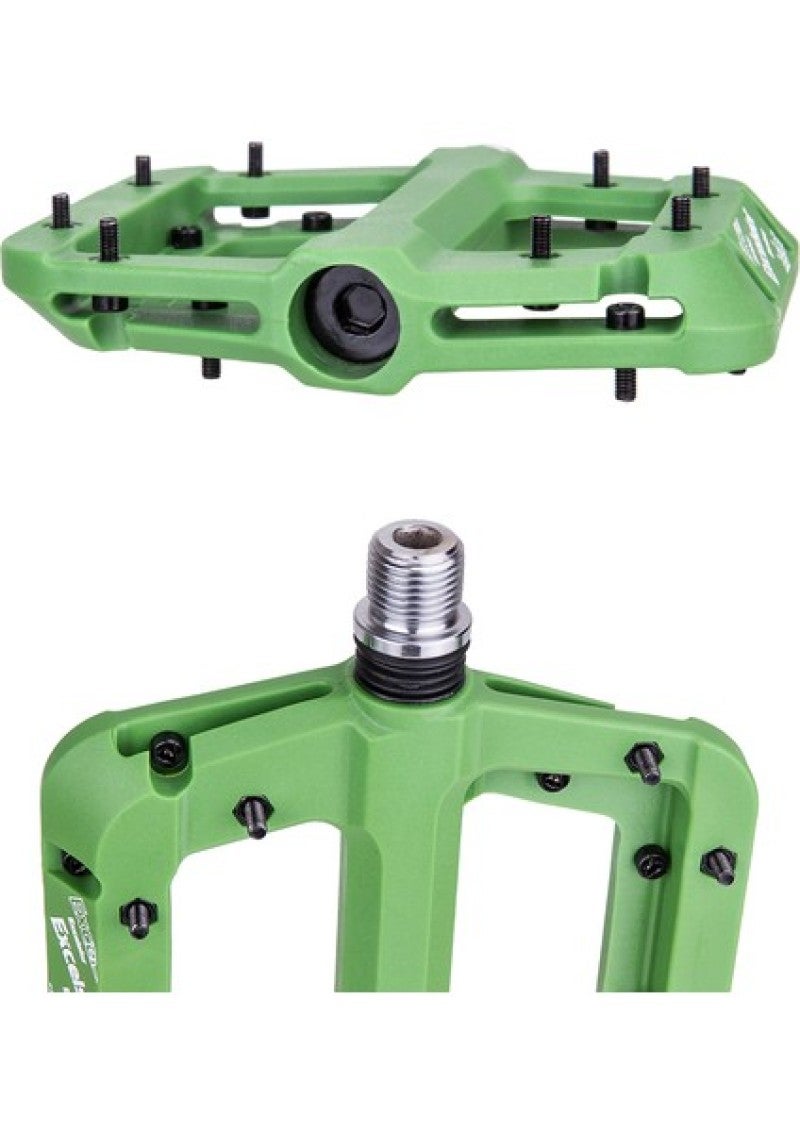Mtb Bike Pedal Nylon Fiber Anti Slip Mountain Bike Pedals - Corrosion Resistant Sealed Bearings Standard Spindle for Cycling - Image 3