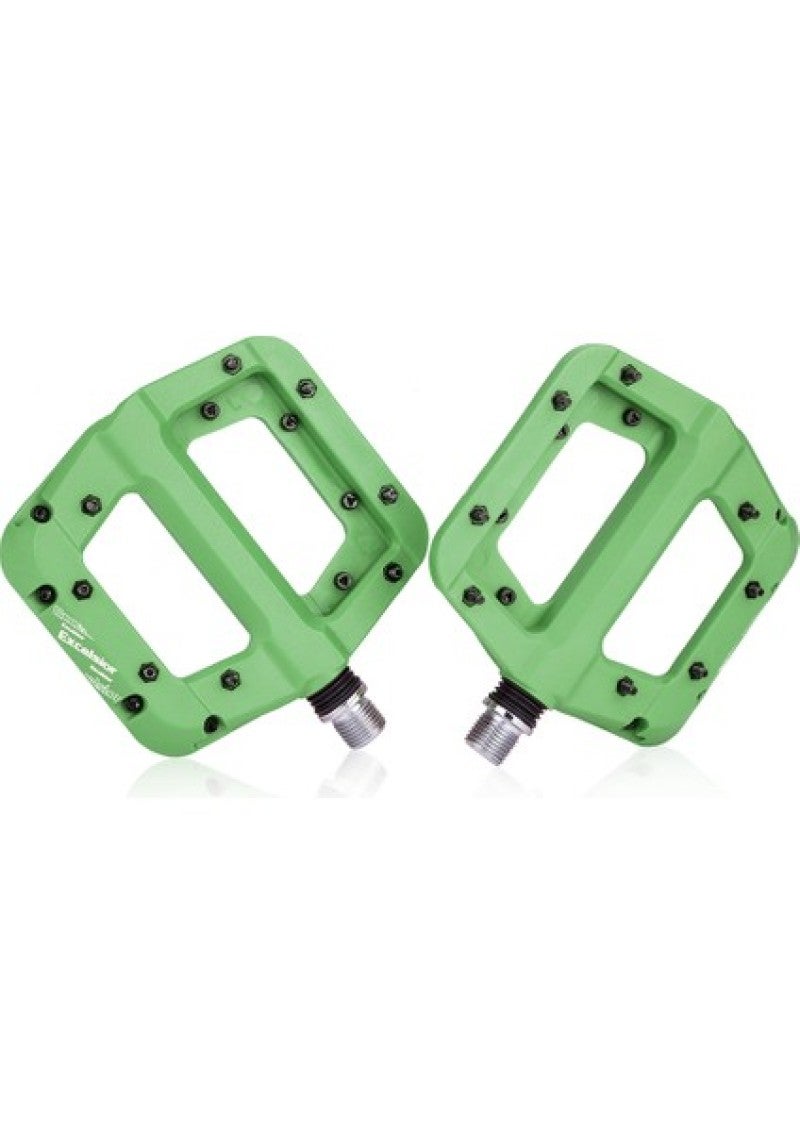 Mtb Bike Pedal Nylon Fiber Anti Slip Mountain Bike Pedals - Corrosion Resistant Sealed Bearings Standard Spindle for Cycling - Image 2