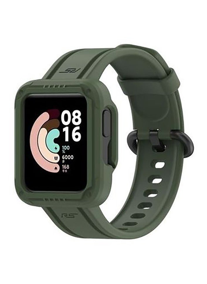 Redmi Watch & Remi Watch Lite Redmi Watch 2 & Remi Watch Lite 2 Full Silicon Replacement 2 In 1 Band & Cover - Green - pzsku/Z3E6AACA9B6521DCAAF51Z/45/1741038571/7550f4f1-8553-4c98-9197-1c5376638429