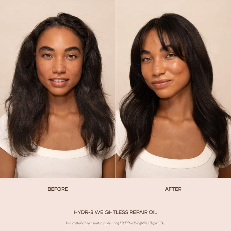 VEGAMOUR HYDR-8 Weightless Repair Oil Travel Size, Hair Oil Formulated Without Silicones For All Hair Types Especially Fine & Thin Hair, Marula & Chia Seed Oil, 0.5 Fl. Oz. - Image 3