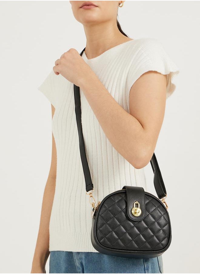 Styli Quilted Camera Bag with Detachable Strap  - Image 3