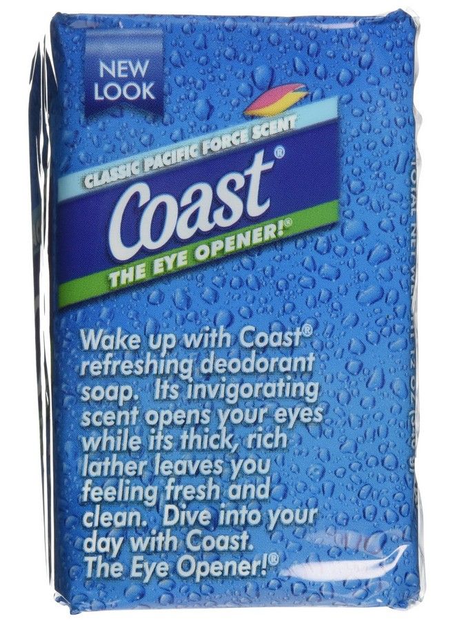 Coast Bath Bars Original Blue 3 Bar Soap 12 Oz - Image 3