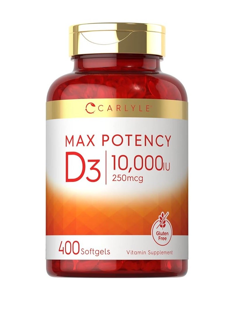 Vitamin D 10000 IU 400 Softgels