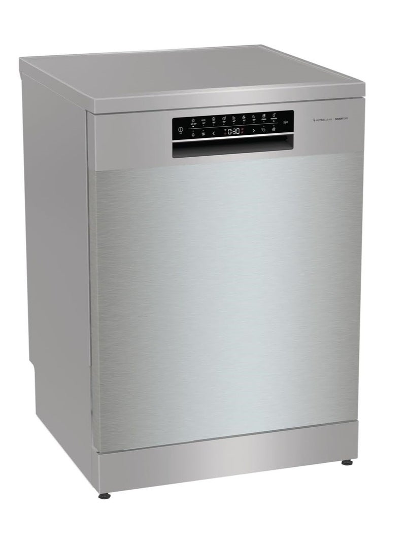 Gronje Dishwasher 16 place settings Inverter Ionizer Touch Control 7 programmes automatic door opening GS693C60XUVAD - Image 1
