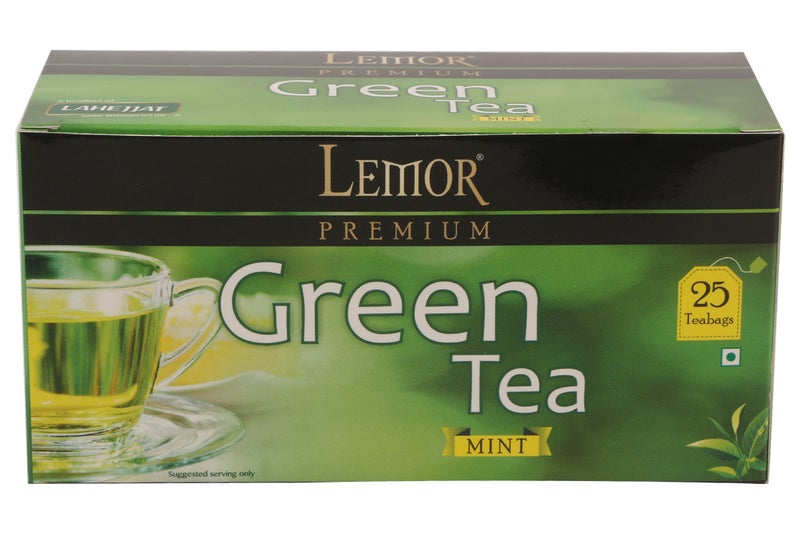 LEMOR Premium Green Tea bags by LEMOR (Honey, Tulsi, Lemon, 25 Tea bags box, Set of 3) | Green tea for weight loss | Green Tea for glowing skin - Image 3