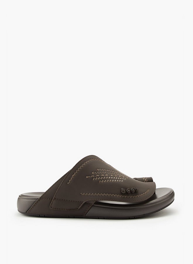 دوتشيني صنادل رجالية مطرزة عربية سهلة الارتداء - Image 1