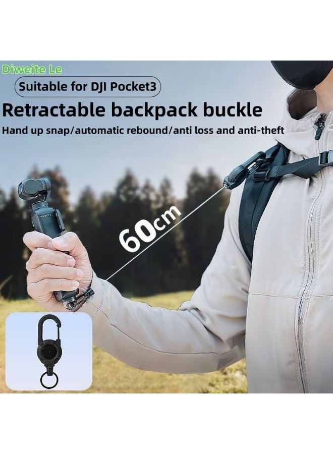 diweitele Diweitele 60cm Automatic Rebound Anti Loss Safety Rope For POCKET3 Z3E6B38FF69FC53DE117BZ